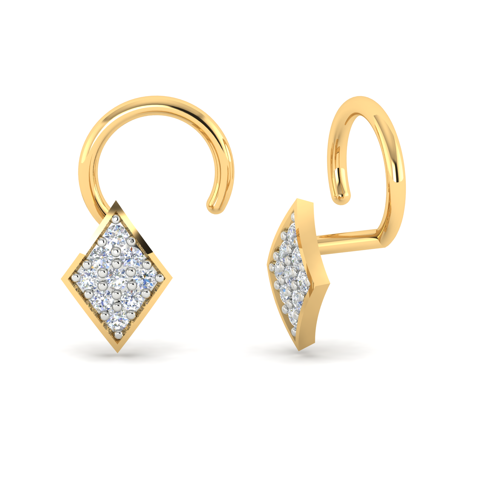 Serene Solitaire Nose Pin