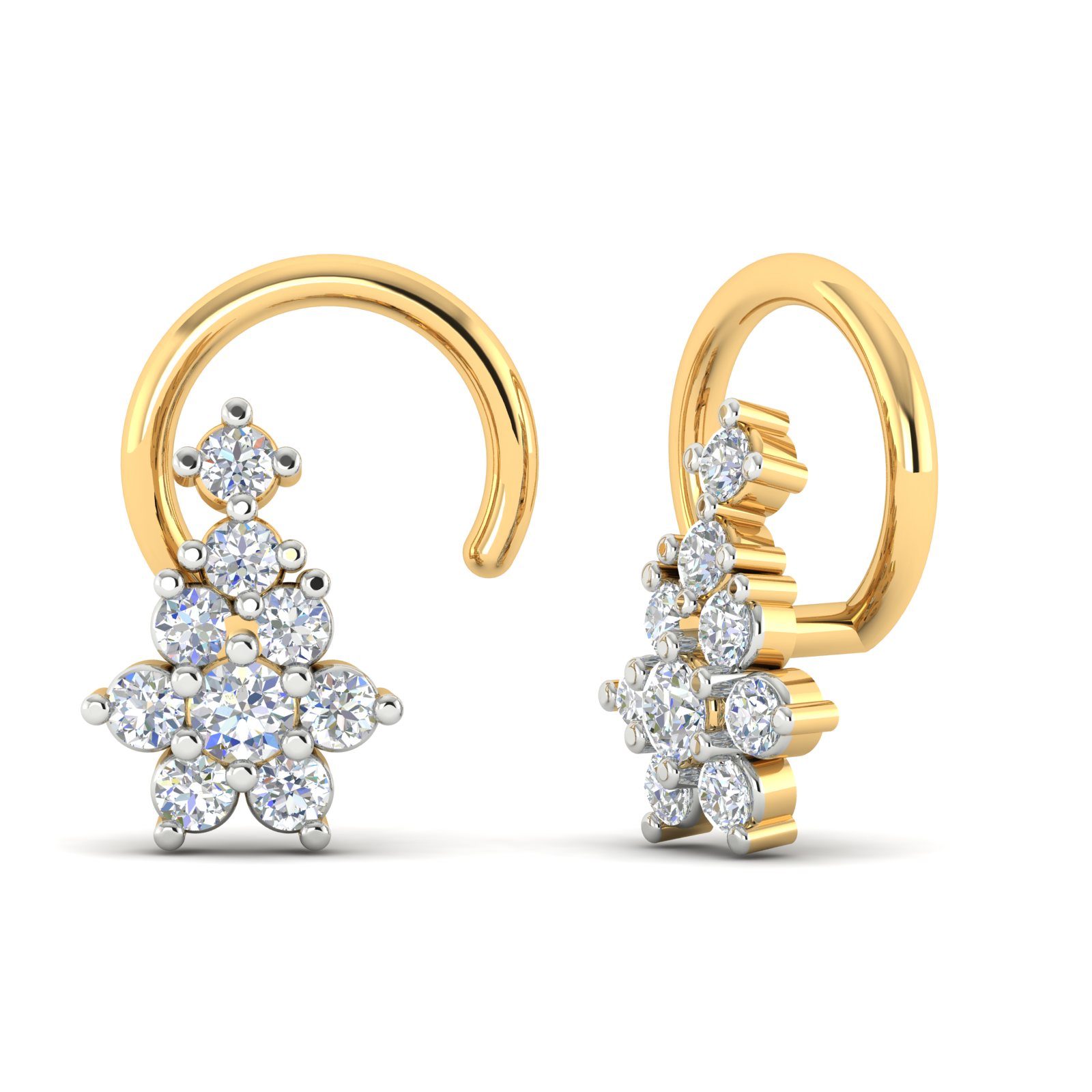 Sparkling Stardust Nose Pin