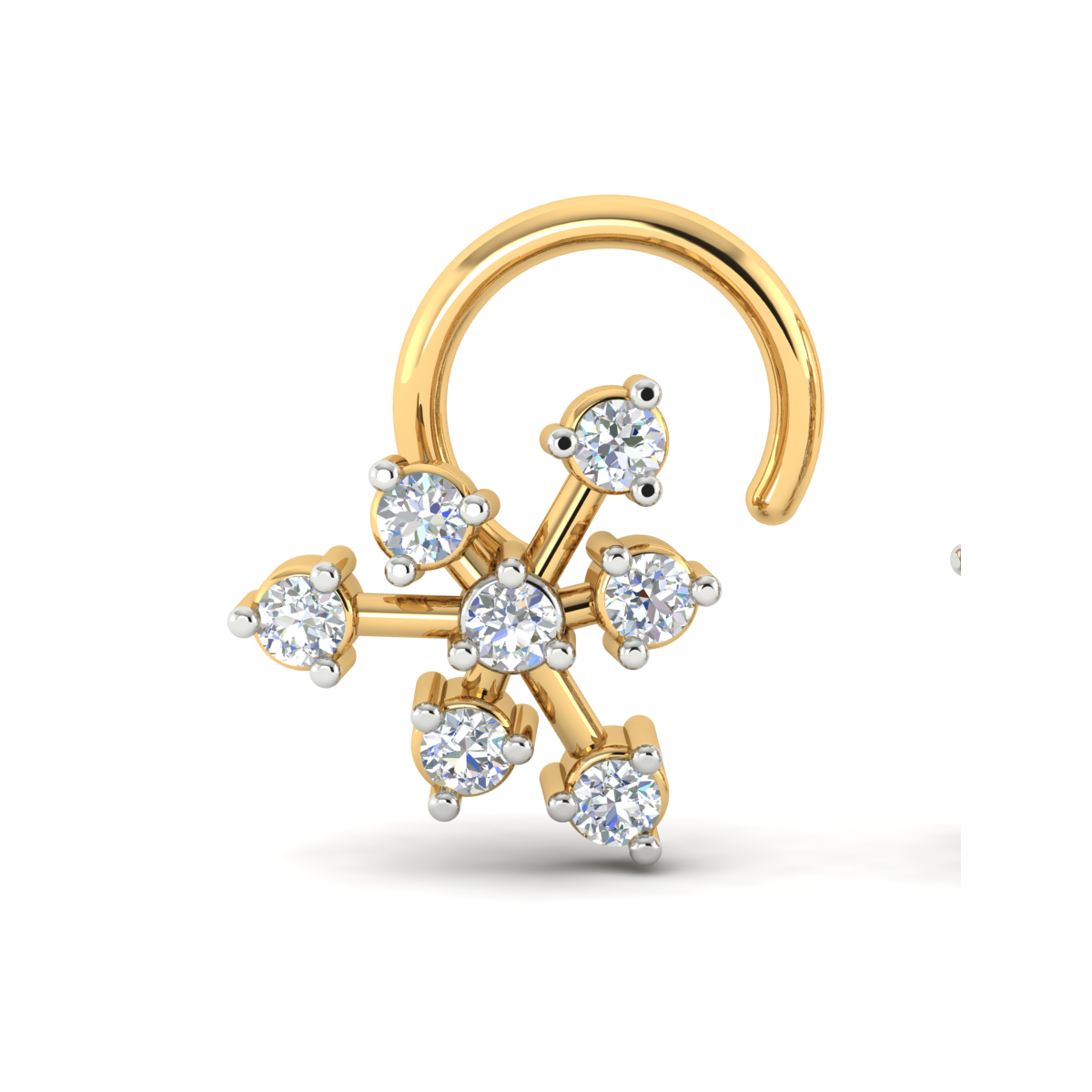 Serene Soliloquy Nose Pin