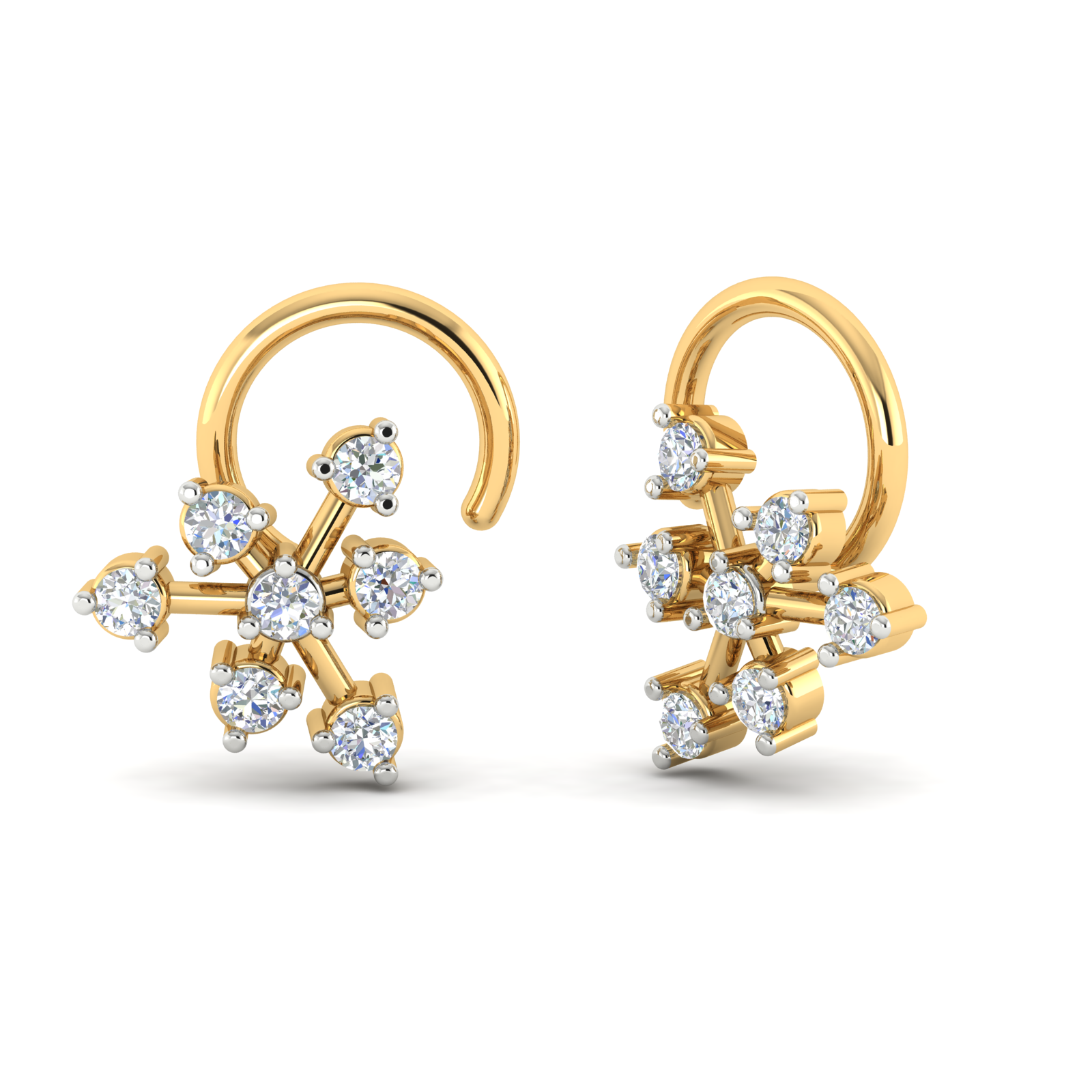 Serene Soliloquy Nose Pin