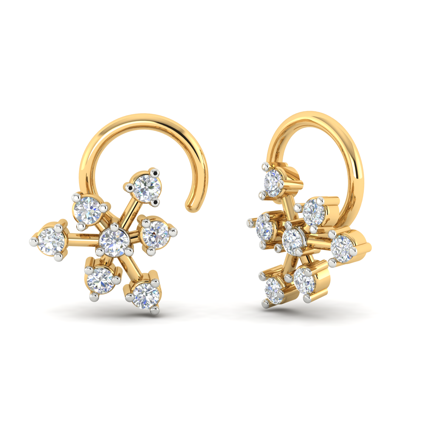 Serene Soliloquy Nose Pin