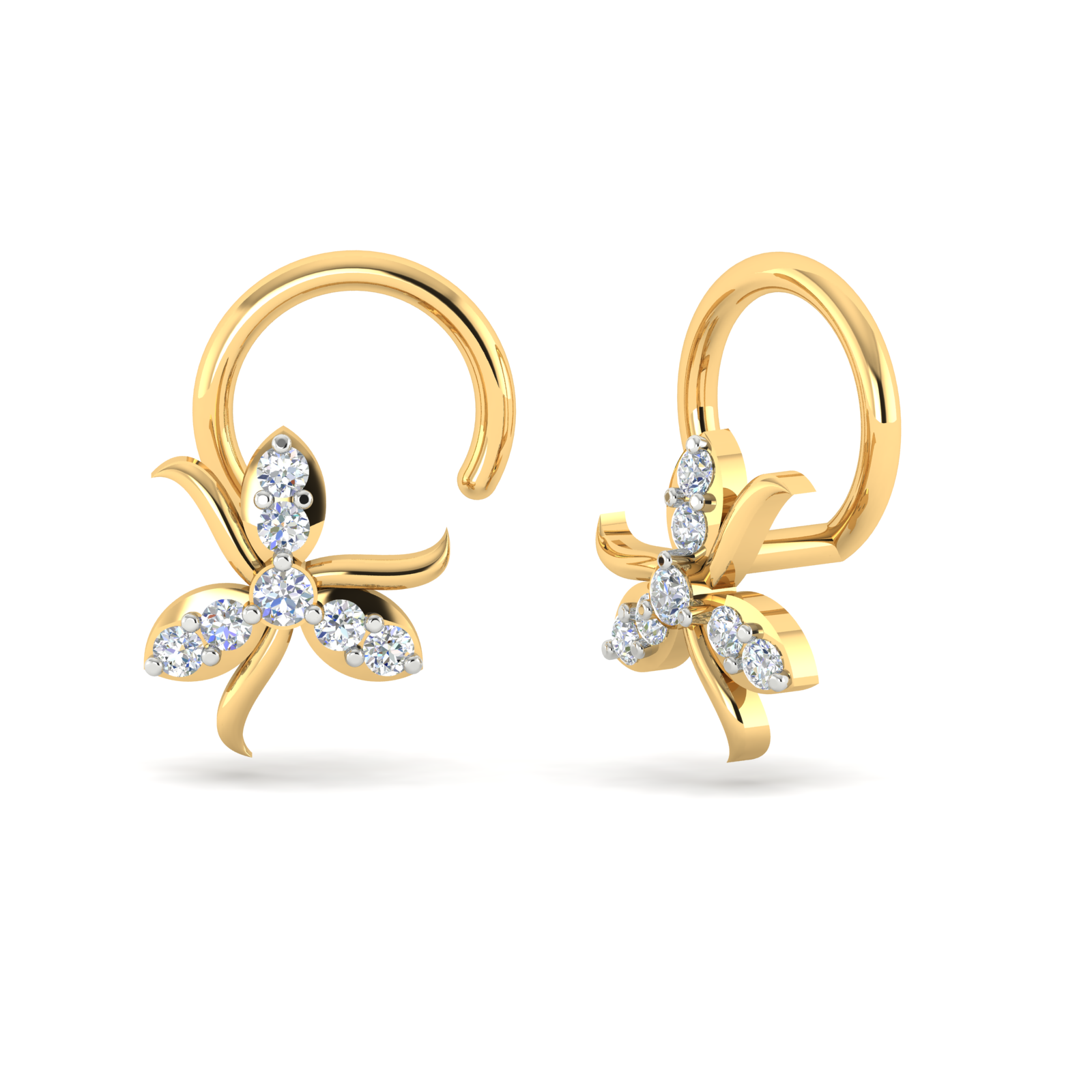 Aurora Serenity Nose Pin