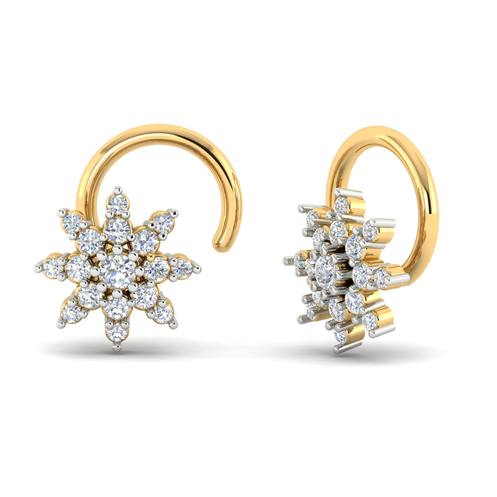Ethereal Harmony Diamond Pin