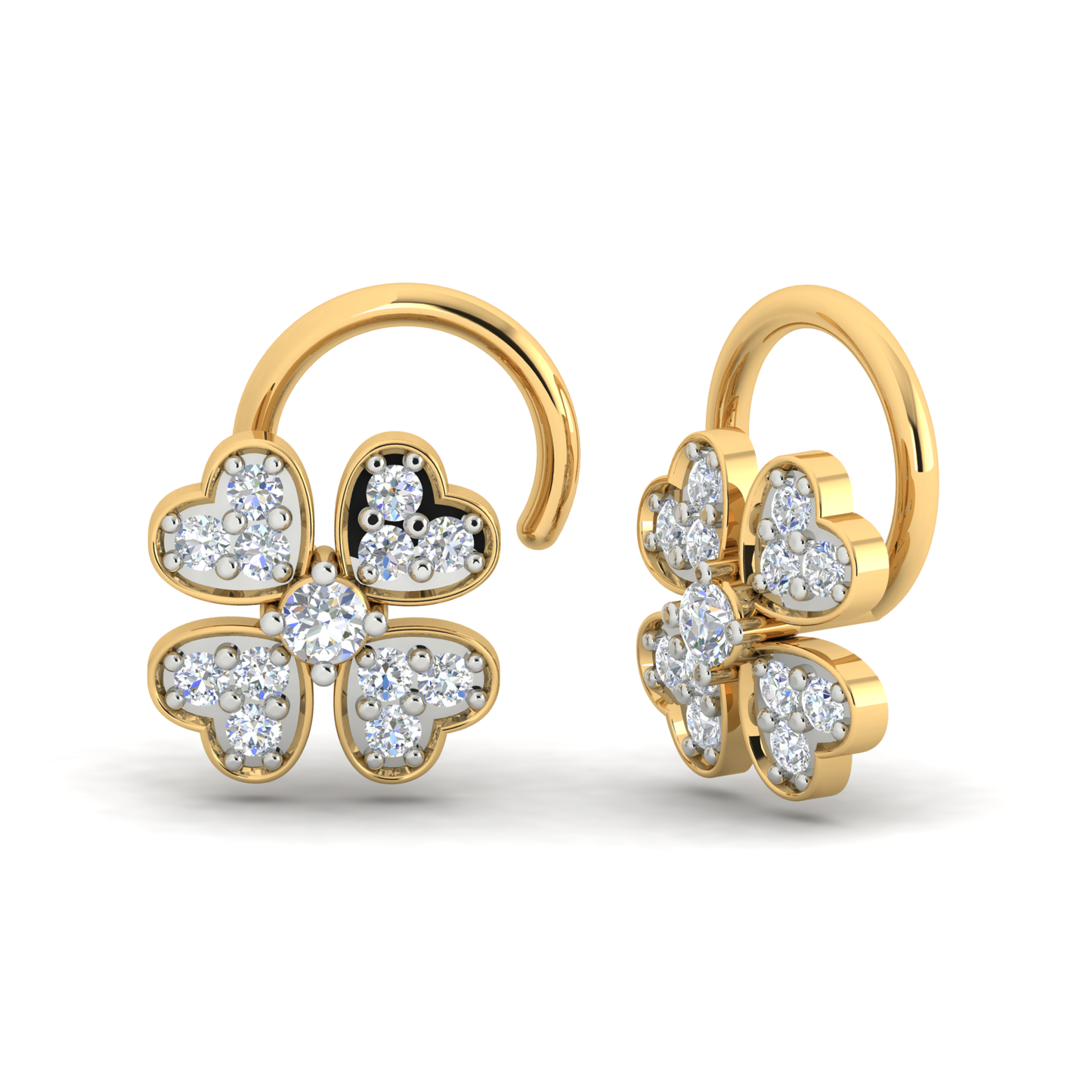 Enchanting Luster Nose Pin