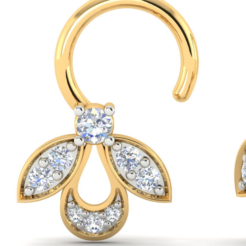 Sparkling Serenade Diamond Pin