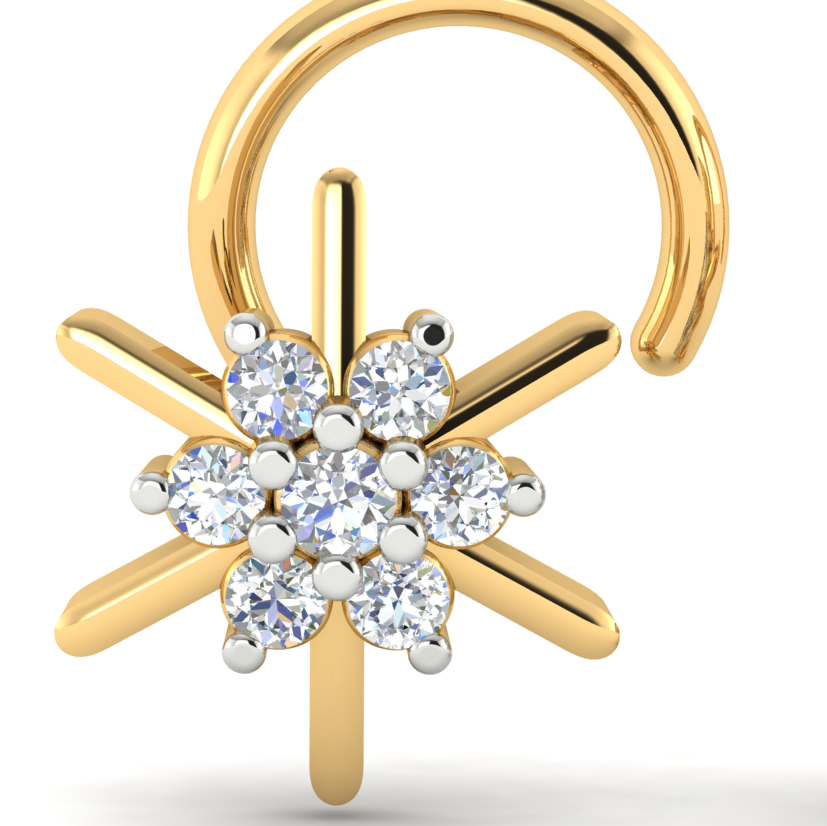 Ethereal Splendor Nose Pin