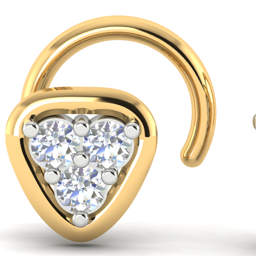 Aurora Harmony Diamond Pin