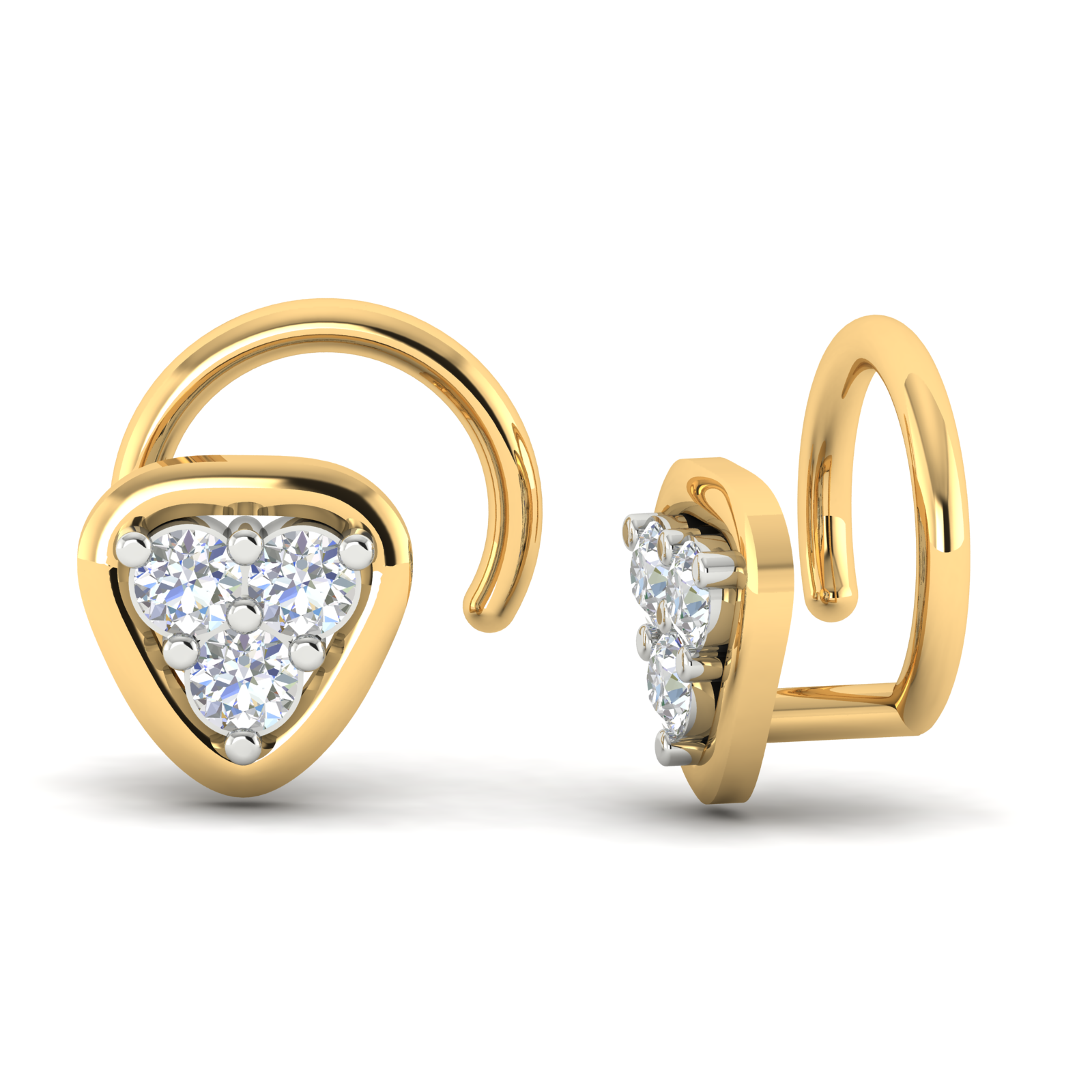Aurora Harmony Diamond Pin