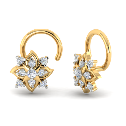 Opulent Petal Nose Pin