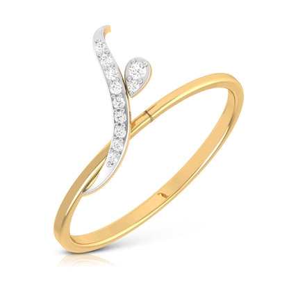Whispering Willow 18Kt Diamond Ring