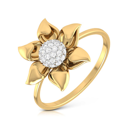 Midnight Serenade 14Kt Diamond Ring