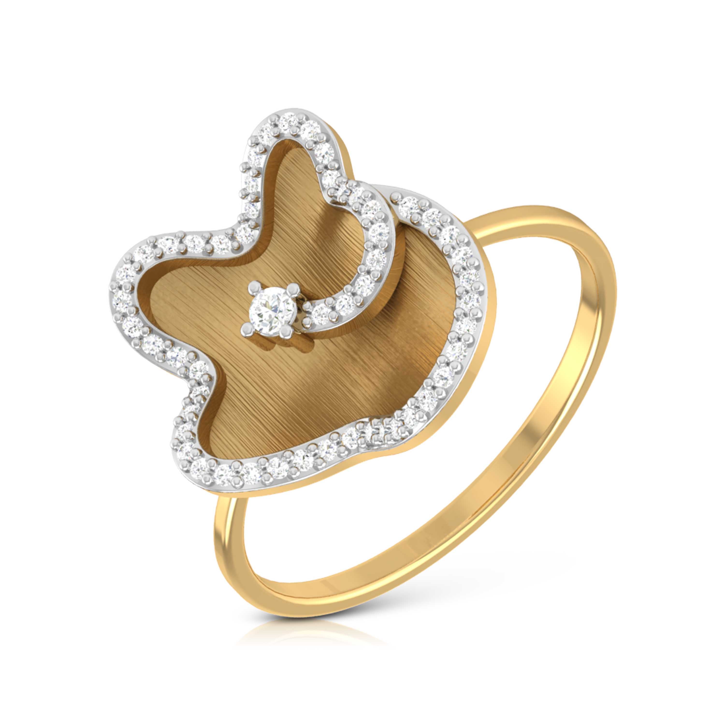 Tranquil Twilight 14Kt Diamond Ring
