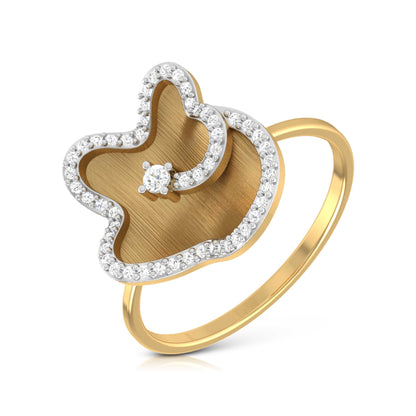 Tranquil Twilight 14Kt Diamond Ring