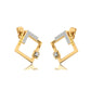 Lustrous Lace Earrings 18K
