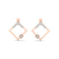 Lustrous Lace Earrings 18K