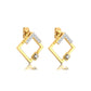 Lustrous Lace Earrings 18K