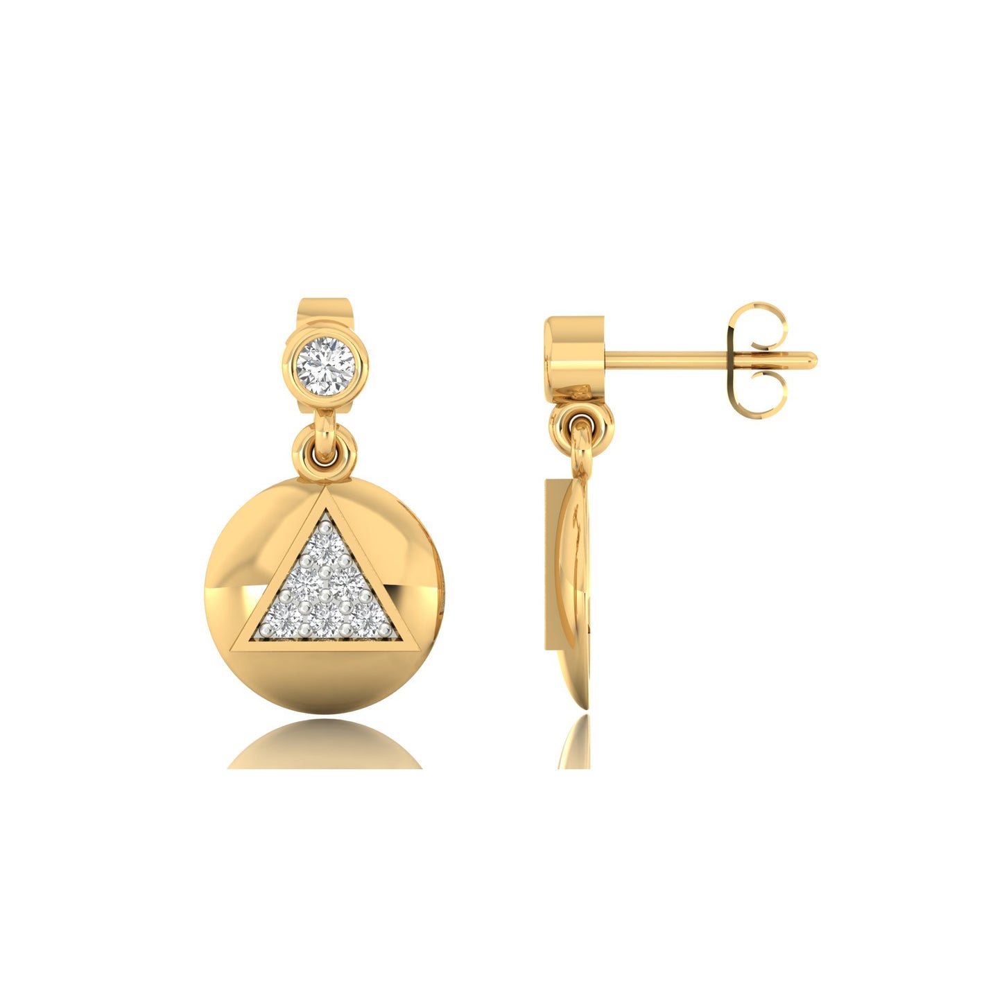 Mystic Mirage Earrings 18K