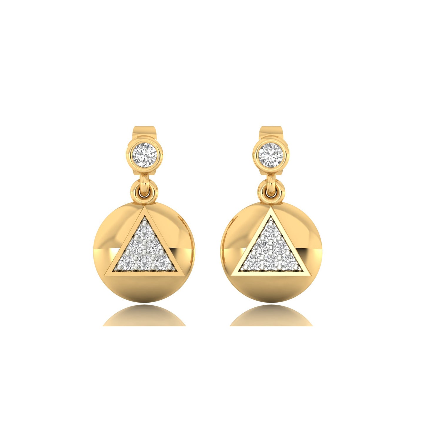 Mystic Mirage Earrings 18K