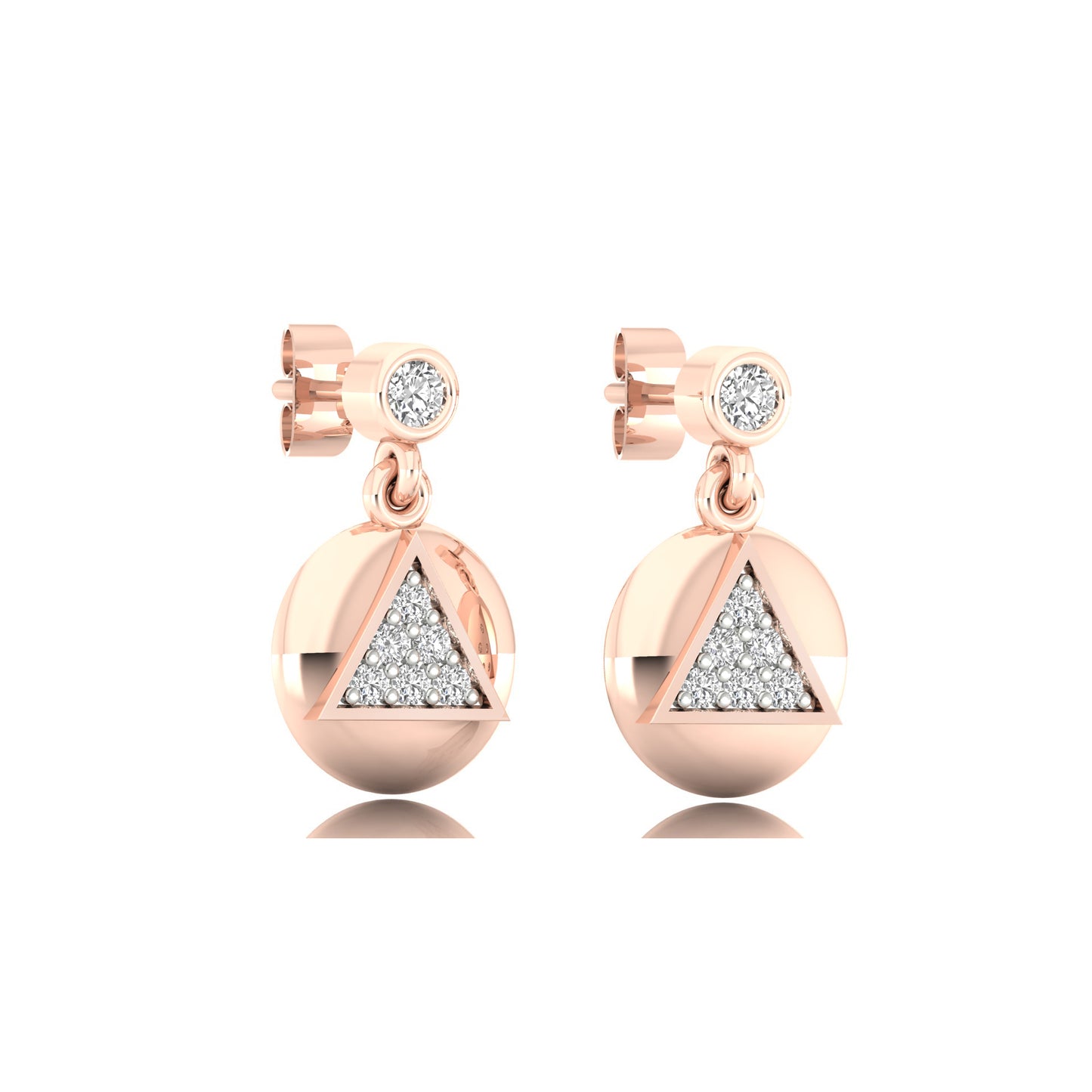 Mystic Mirage Earrings 18K