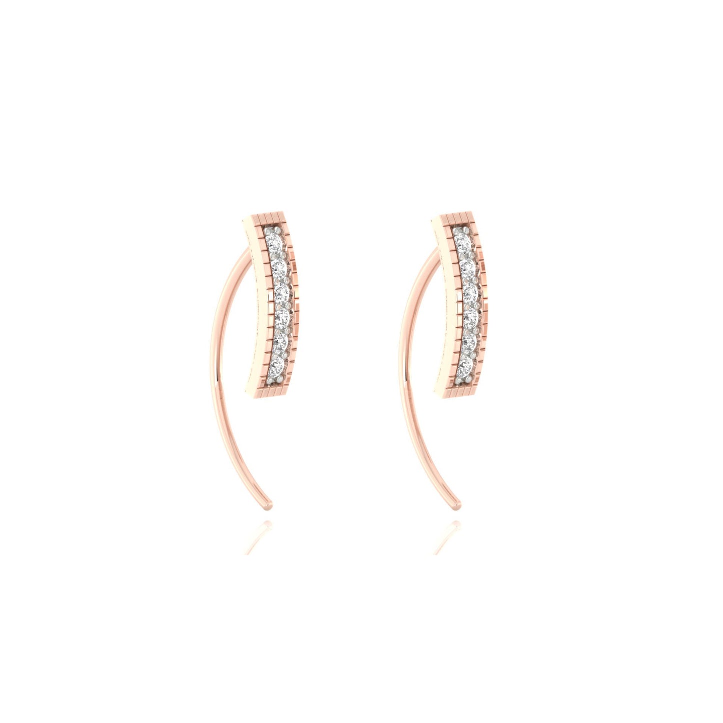 Serene Summit Earrings 18K