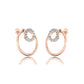 Enchanted Emberglow Earrings 18K