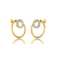Enchanted Emberglow Earrings 18K