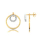 Enchanted Emberglow Earrings 18K