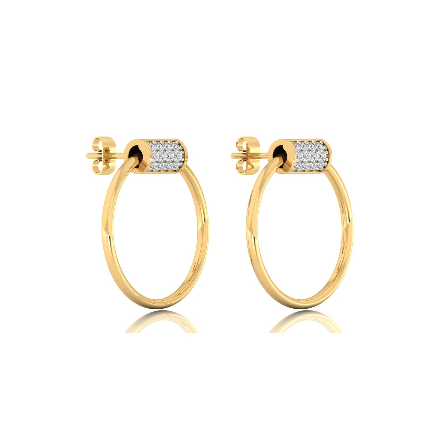 Luminous Lagoon Earrings 18K