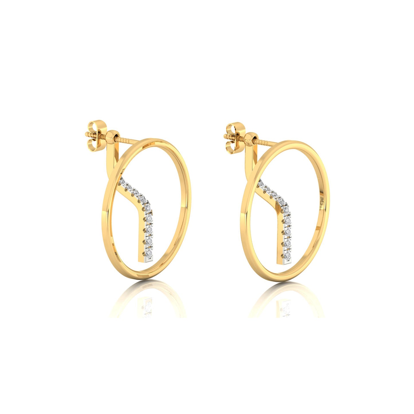 Gilded Gala Earrings 18K
