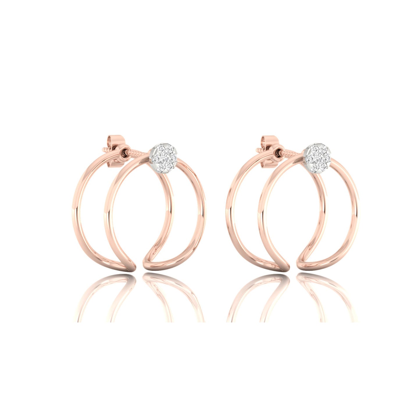 Blushing Blossom Earrings