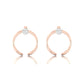 Blushing Blossom Earrings 18K