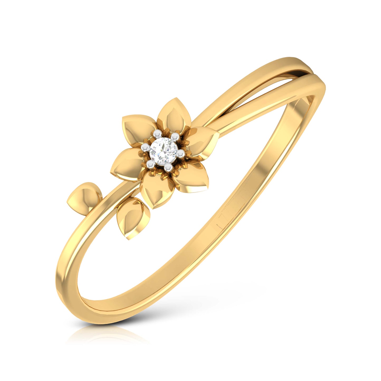 Orchid Odyssey 18Kt Diamond Ring