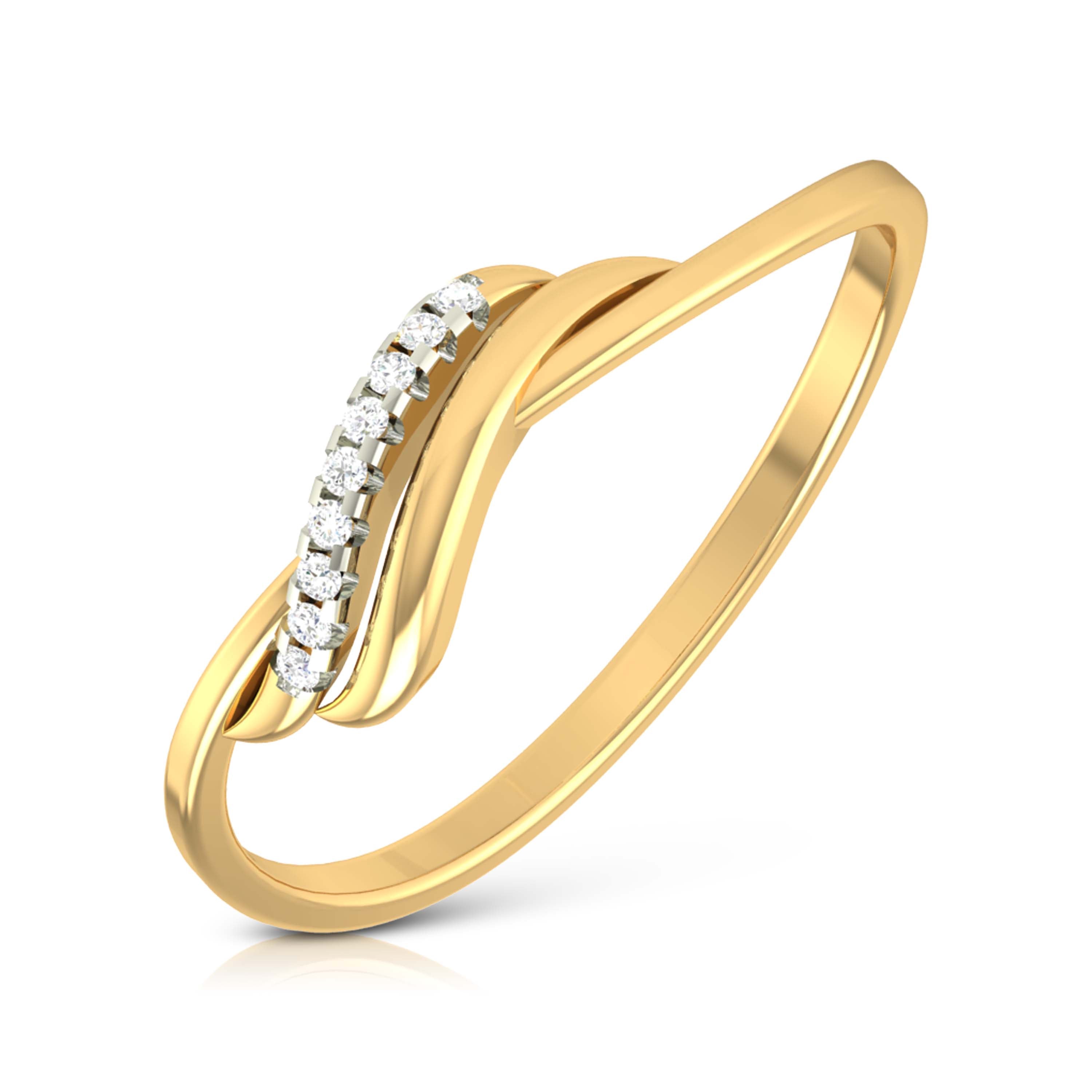 Regal Reflection 14Kt Diamond Ring