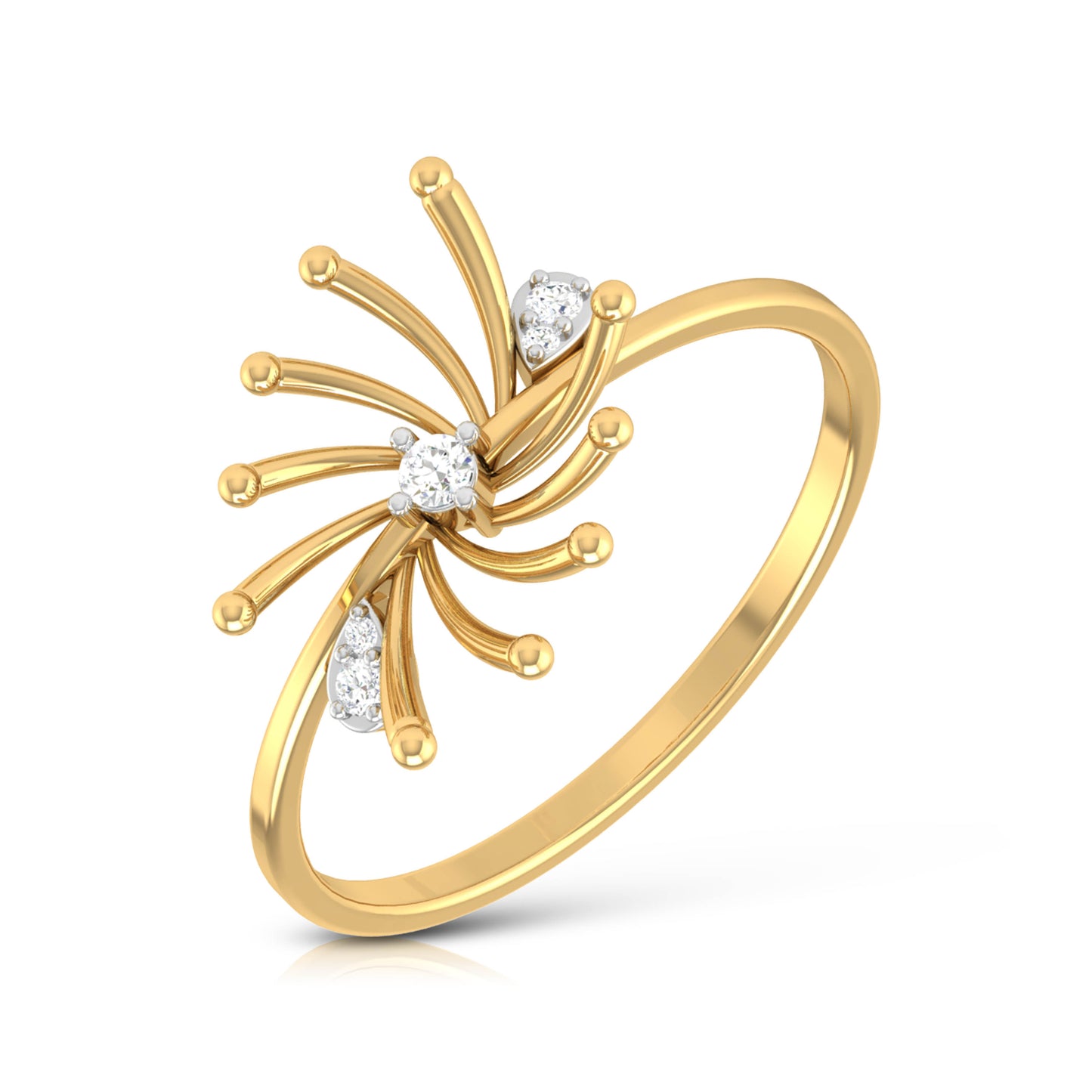 Vintage Velvet 18Kt Diamond Ring