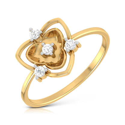 Twilight Twinkle 18Kt Diamond Ring