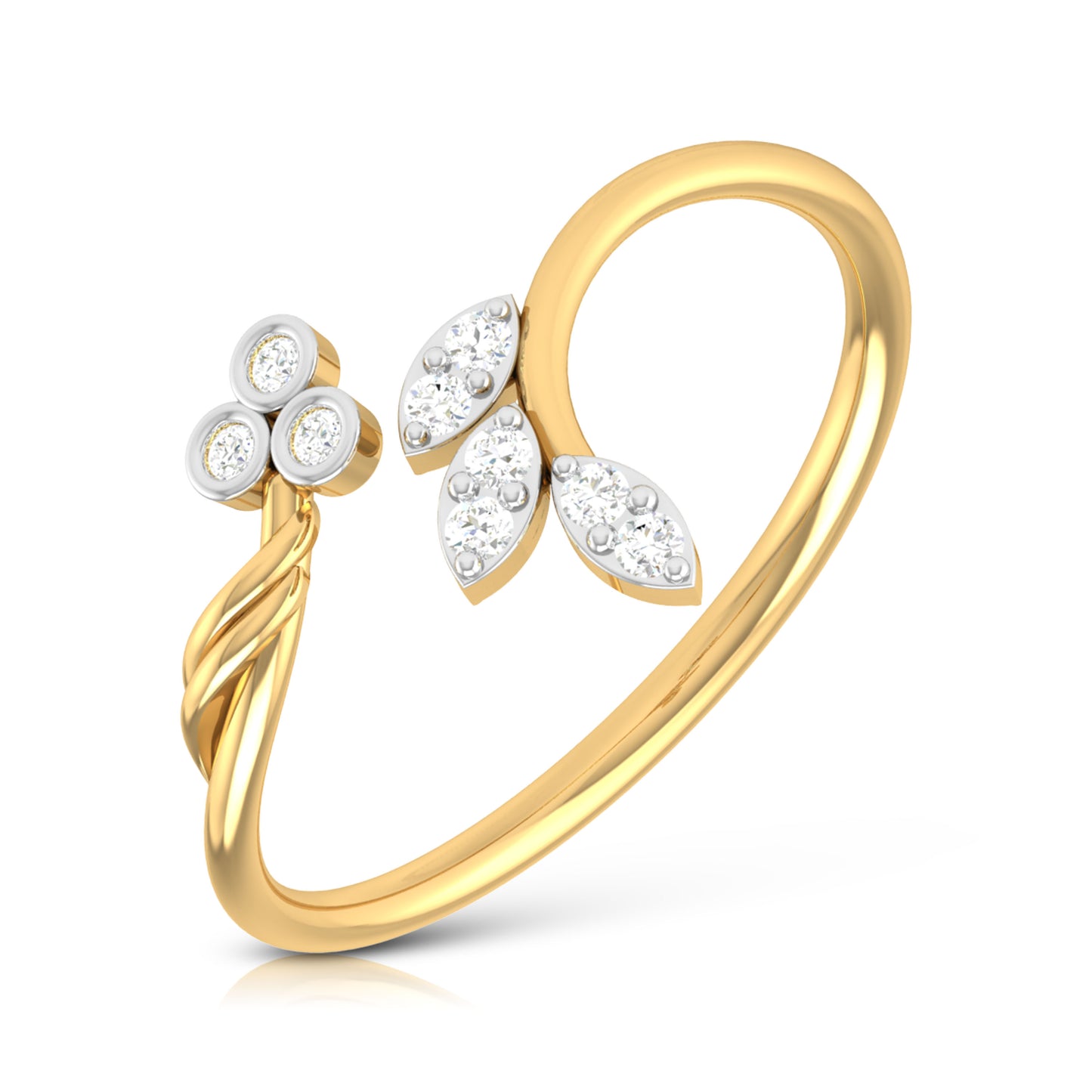Opulent Oasis 18Kt Diamond Ring