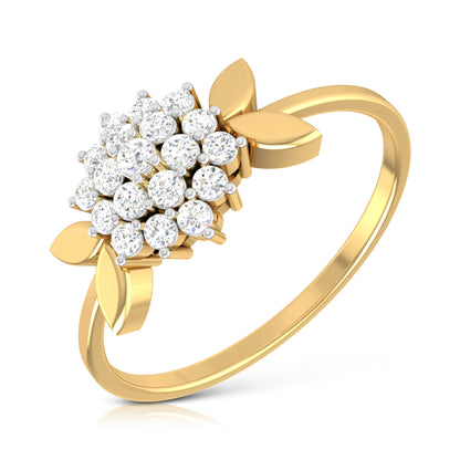 Elysian Echo 14Kt Diamond Ring