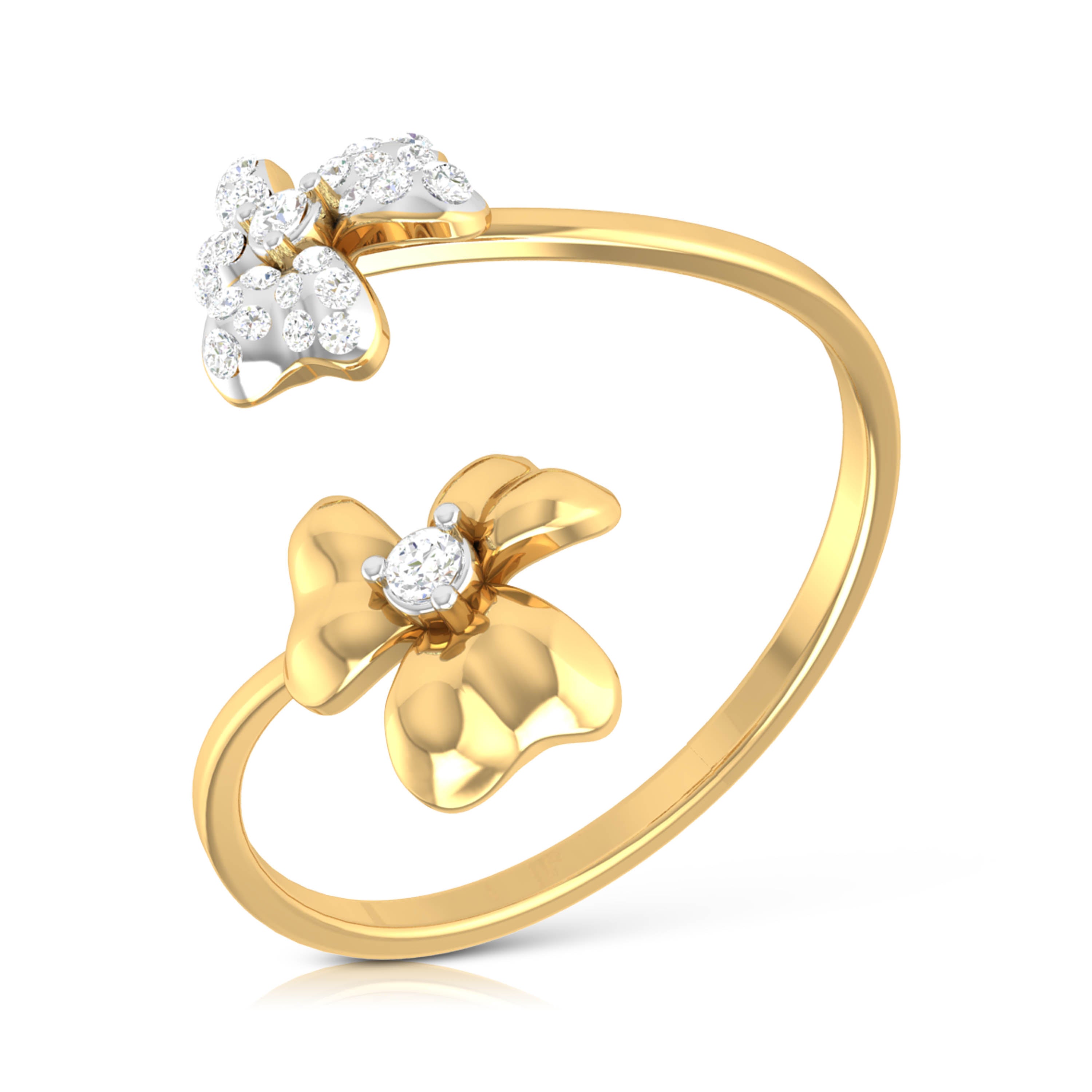 Aurora Amour 14Kt Diamond Ring