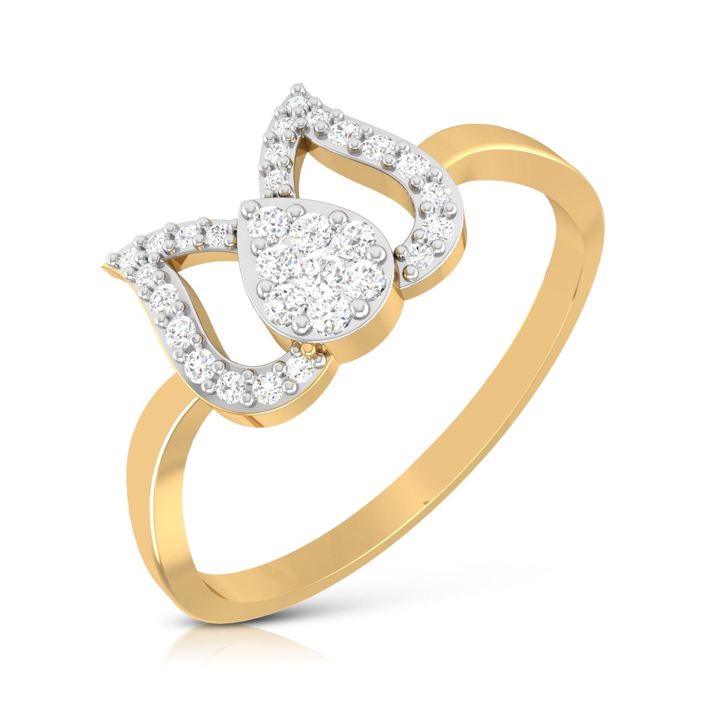 Heavenly Haze 18Kt Diamond Ring