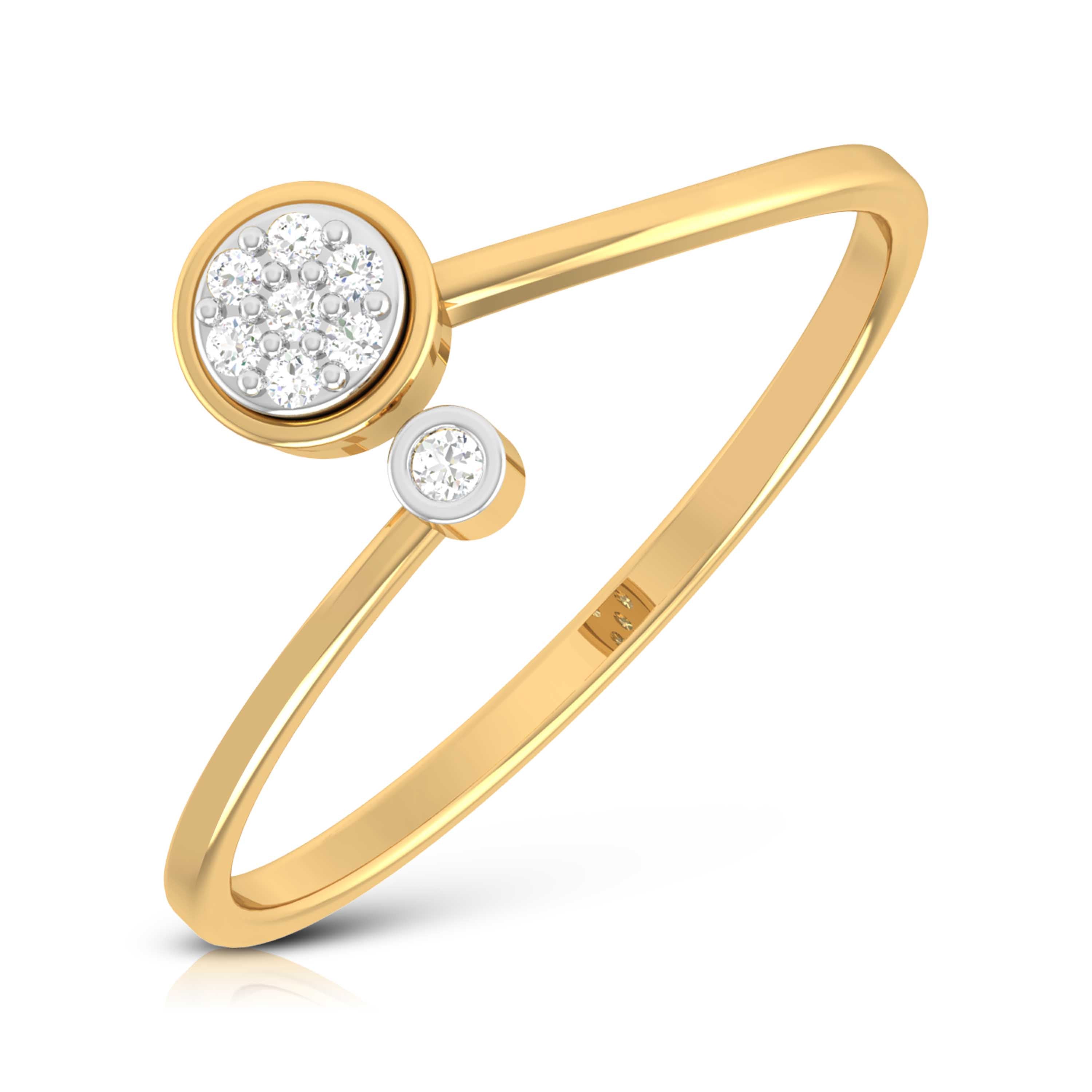 Opaline Oasis 14Kt Diamond Ring