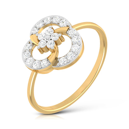 Regal Riverstone 14Kt Diamond Ring