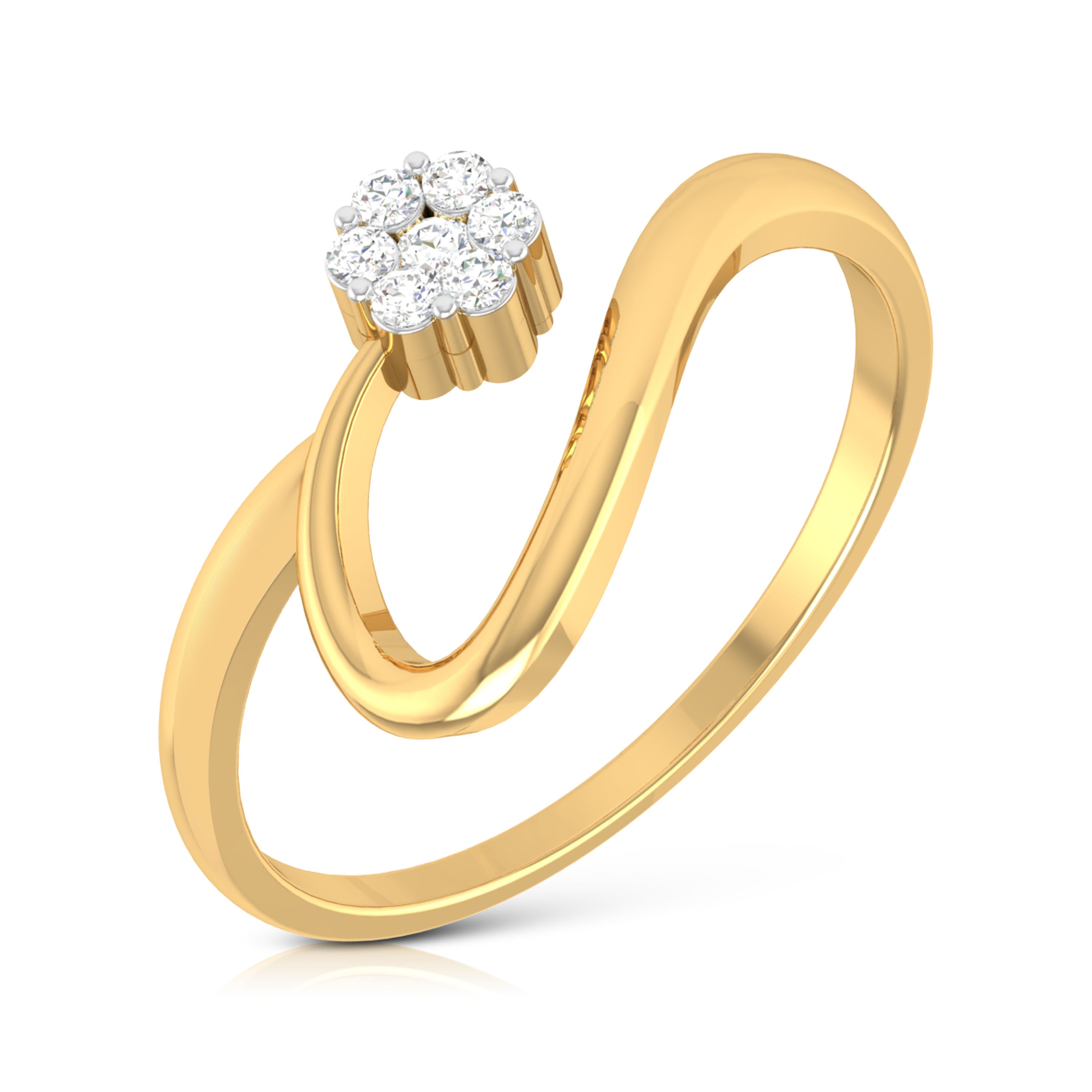Mystic Mirage 14Kt Diamond Ring