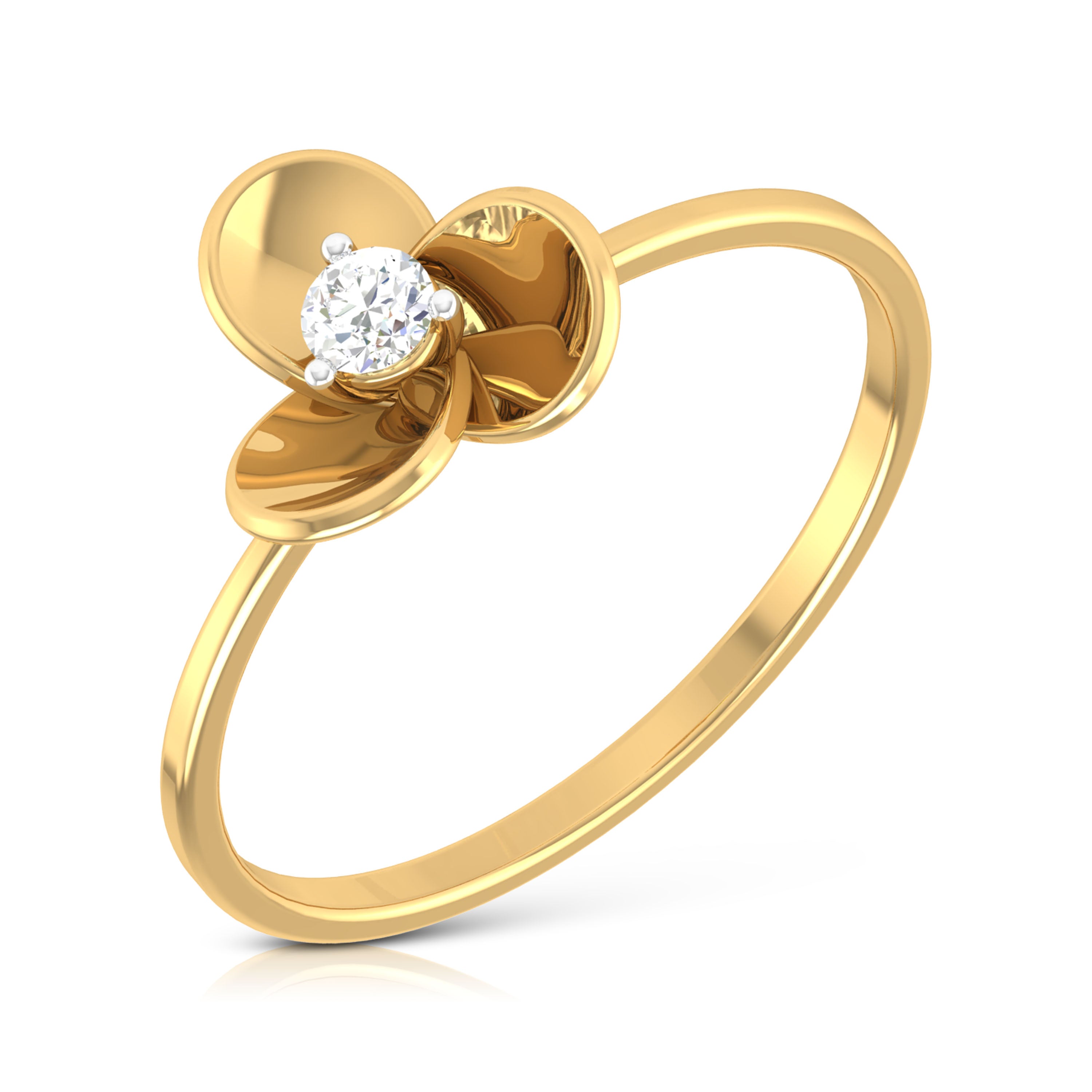 Enchanted Emberglow 14Kt Diamond Ring
