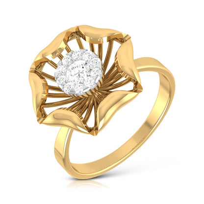 Moonlit Majesty 18Kt Diamond Ring