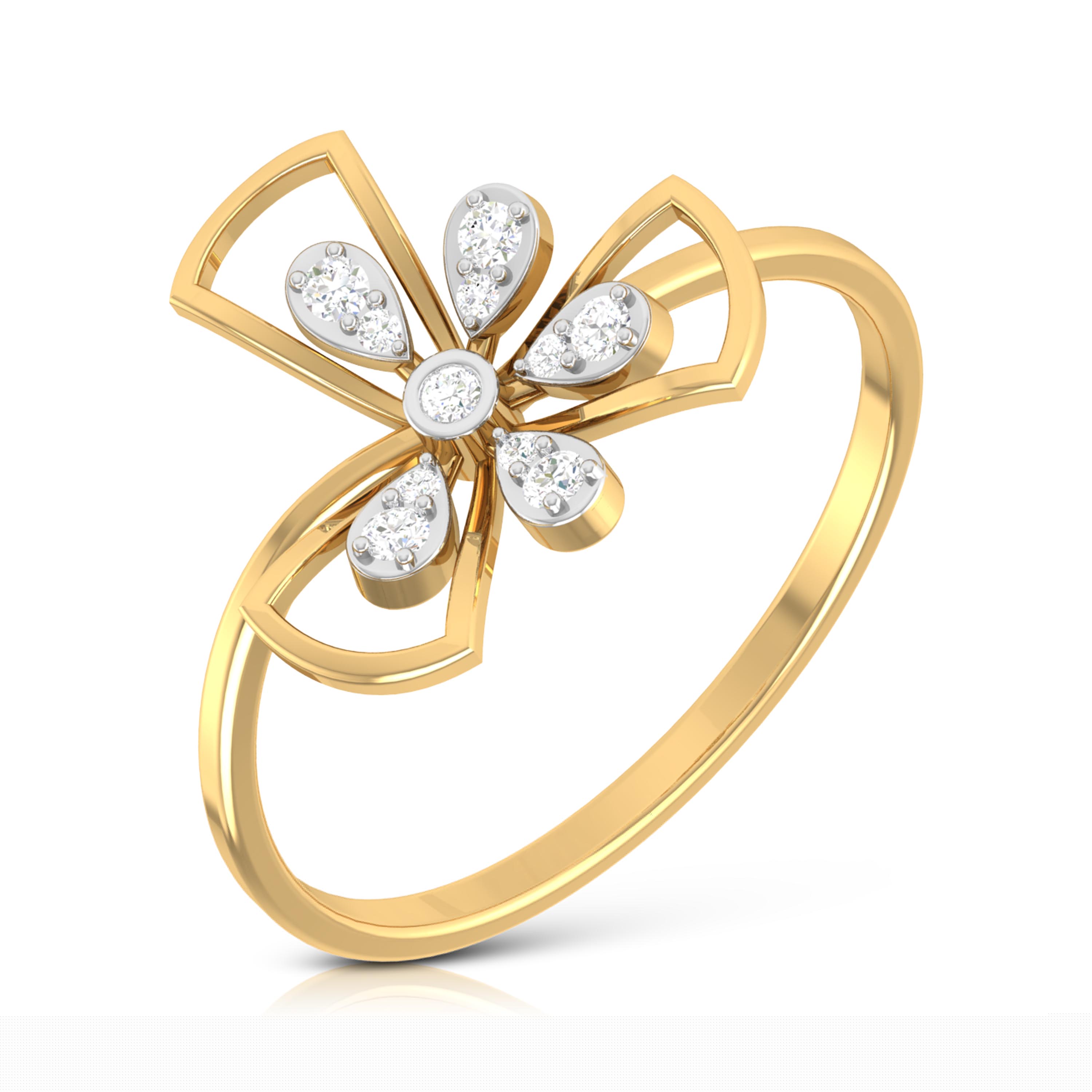 Ember Embrace Eternity 14Kt Diamond Ring