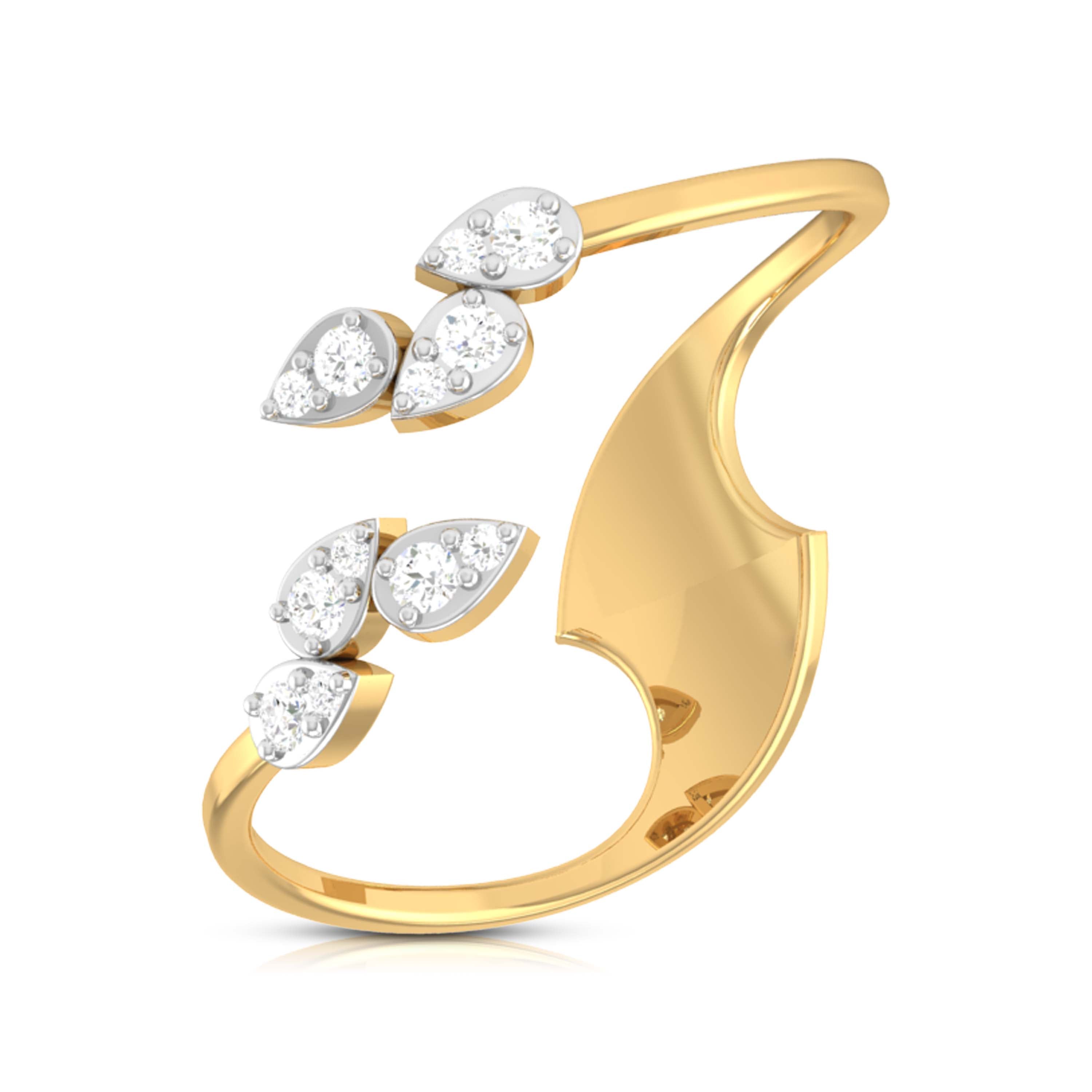 Celestial Chantilly 14Kt Diamond Ring