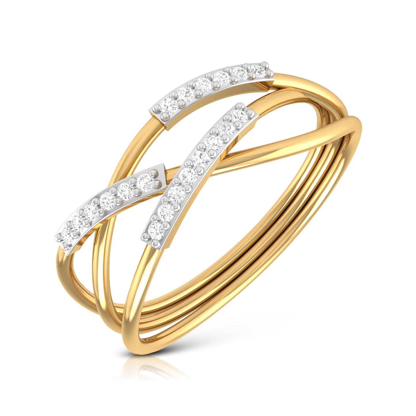 Whispering Waterside 18Kt Diamond Ring