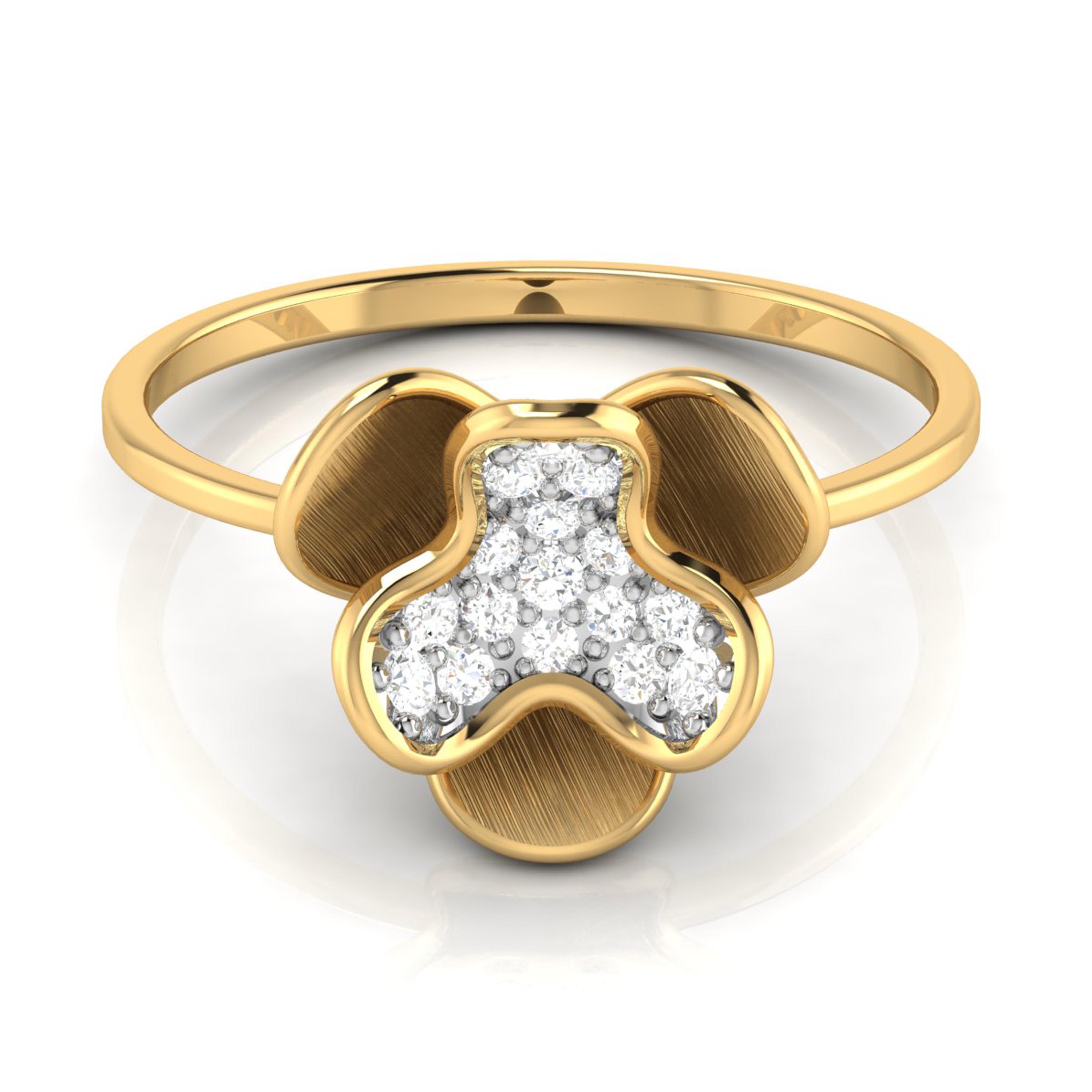 Mystic Moonlight Marvel 14Kt Diamond Ring