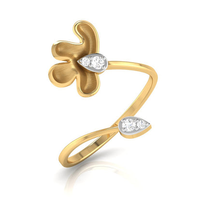 Lustrous Luminance Luminary 18Kt Diamond Ring