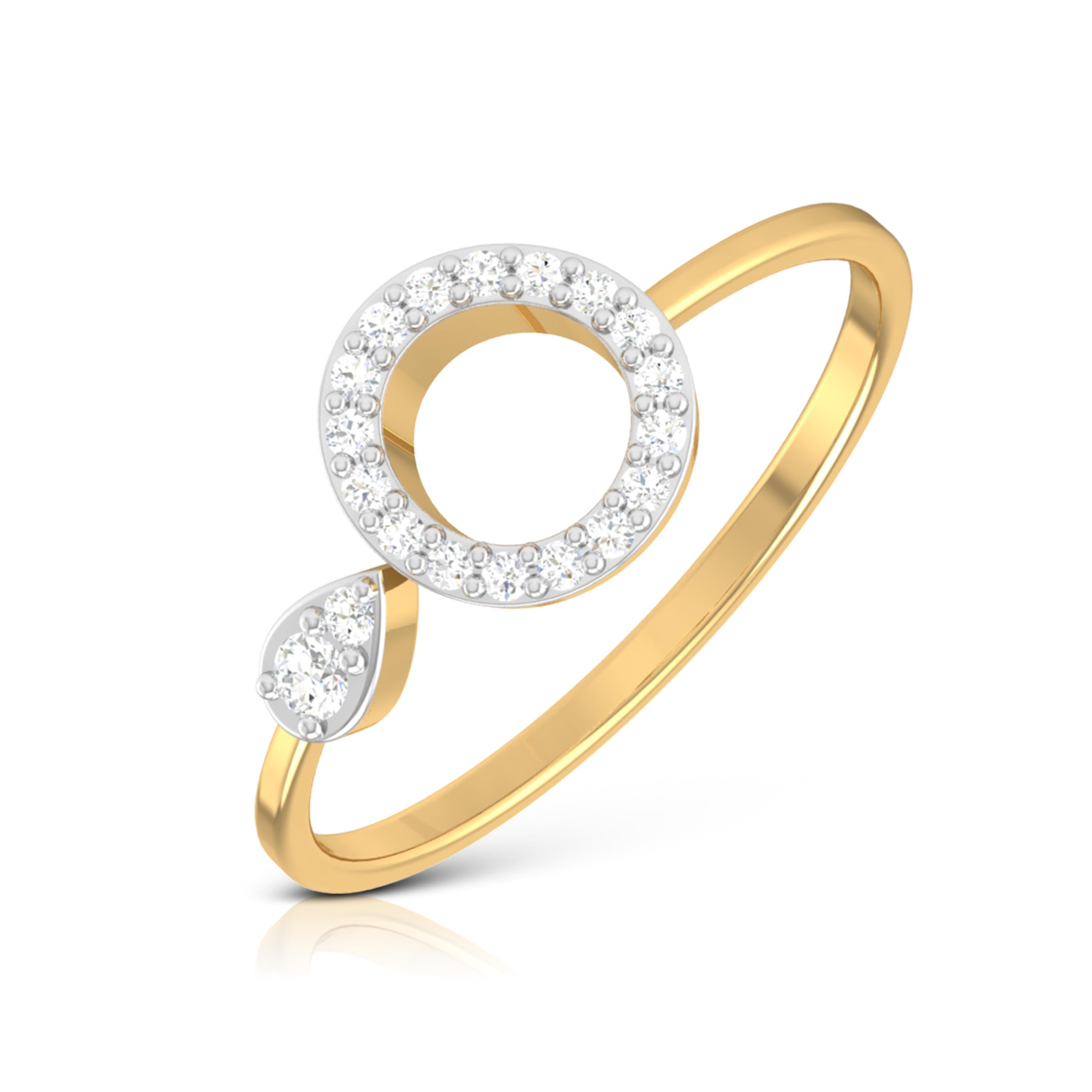 Moonlit Majesty Monarch 14Kt Diamond Ring